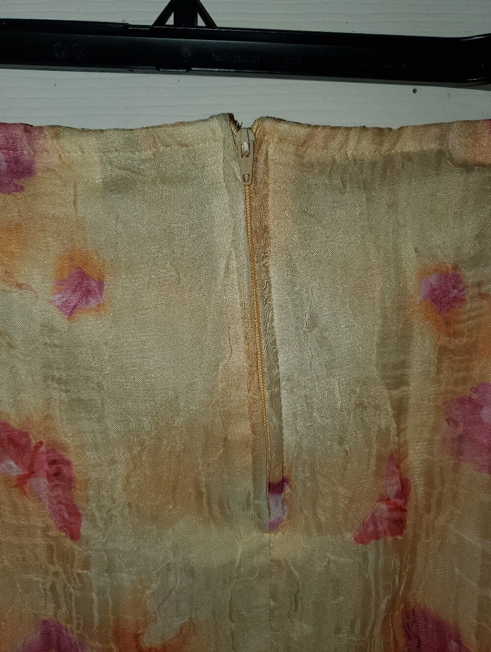 Vintage We Too Sportswear Y2K Pink Floral Butterfly Butter Yellow Mini Skirt - Picture 9 of 12